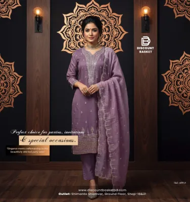 Pakistani Quata Embroidered Party 2Pc